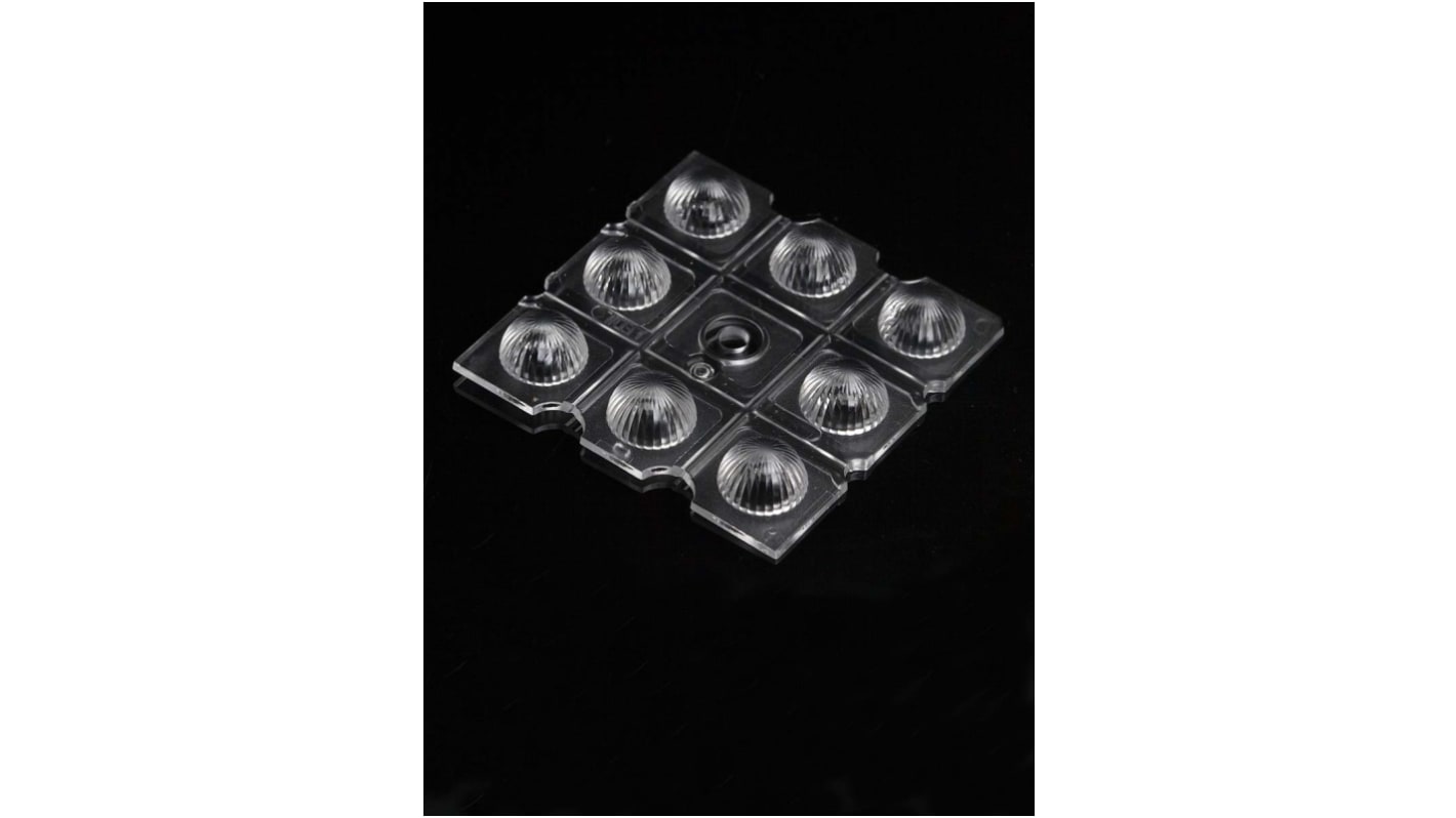 Ledil C15185_STRADELLA-8-HB-W, STRADELLA Series 8-Way LED Lens, 90 ° Wide Beam