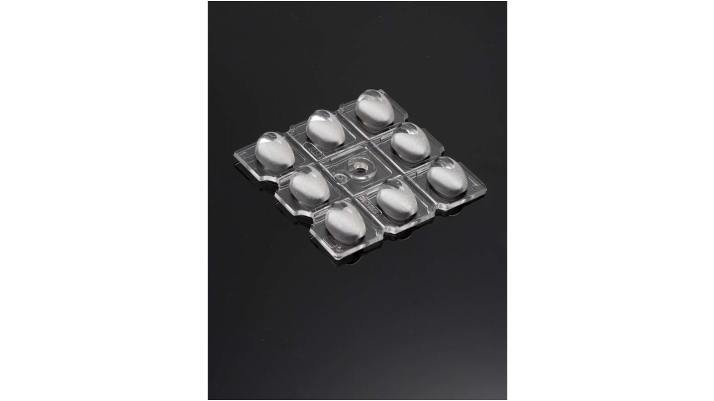 Ledil C16118_STRADELLA-8-HV-HB-O, STRADELLA Series 8-Way LED Lens, Oval Beam