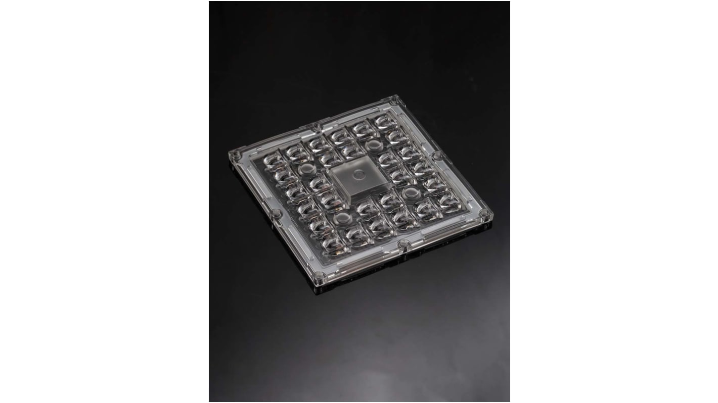 Ledil CS16690_STRADELLA-IP-28-SCL, STRADELLA Series 28-Way LED Lens, Asymmetric Beam