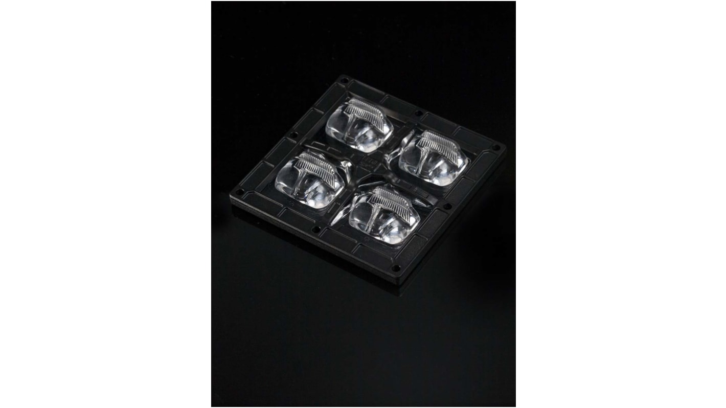Ledil FP14825_STRADA-2X2MXS-DWC2, STRADA Series 4-Way LED Lens, Medium Beam