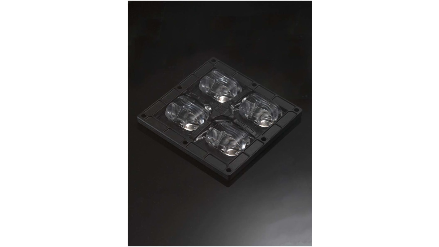 Ledil FP15589_STRADA-2X2MXS-T2, STRADA Series 4-Way LED Lens, Medium Beam