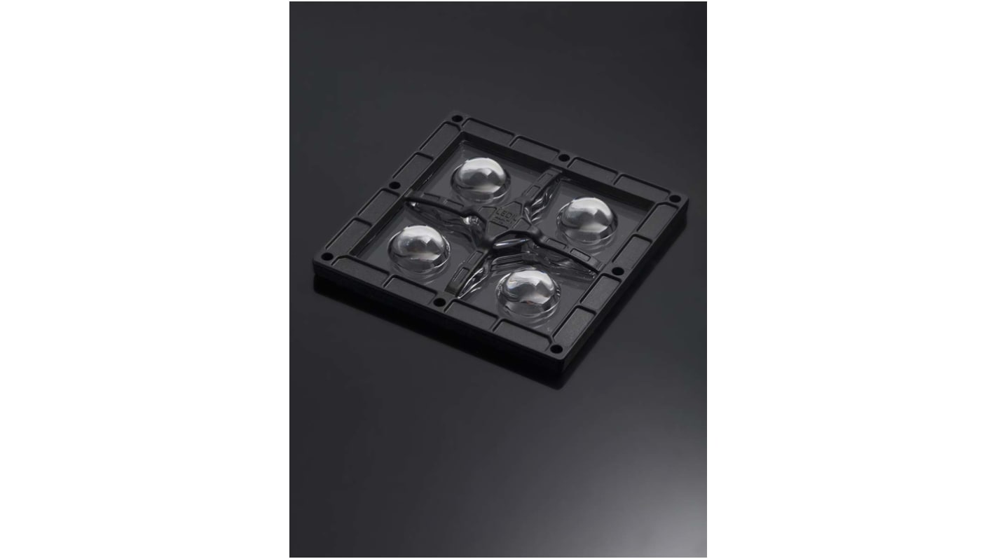 Ledil FP15897_HB-2X2MXS-WWW, HighBay Series 4-Way LED Lens, 85 ° Wide Beam