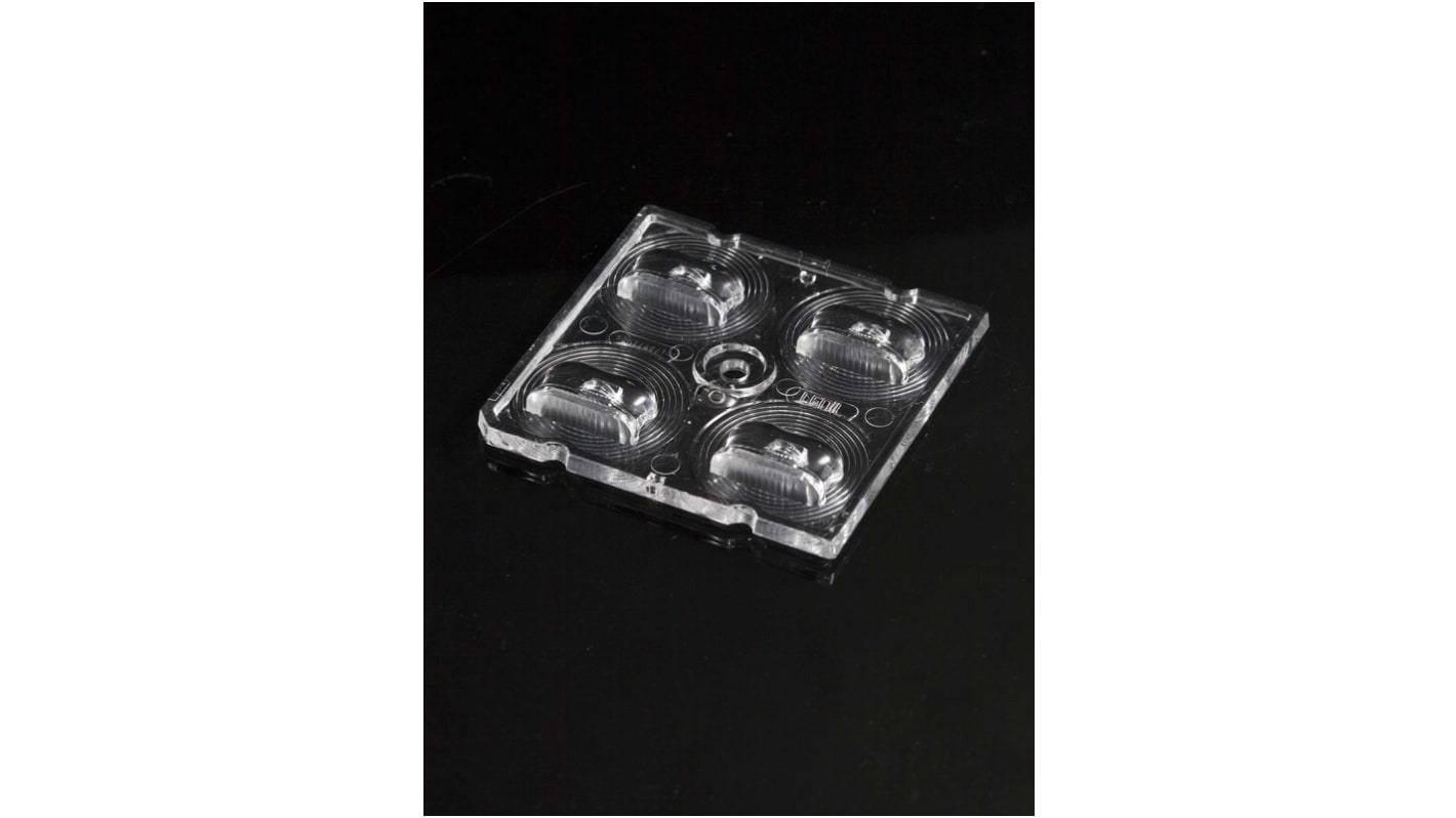 Ledil C15967_STRADA-2X2CSP-T2, STRADA Series 4-Way LED Lens, Medium Beam