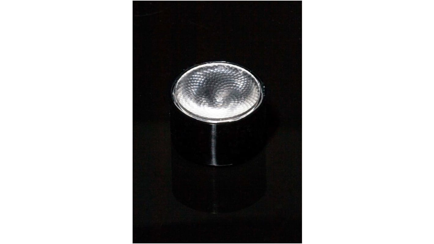 Soczewka LED punktowa 32 (Dia.) x 19.29mm, D 32mm, kąt widzenia 30°, do użytku z Oświetlenie dekoracyjne, oświetlenie w