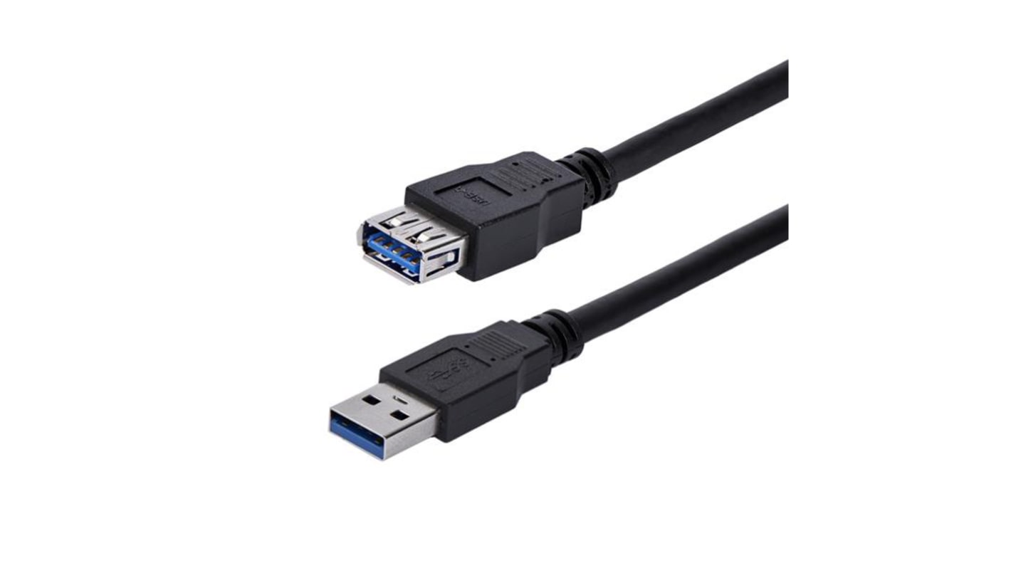 Câble USB StarTech.com USB A vers USB A, 1m, Noir