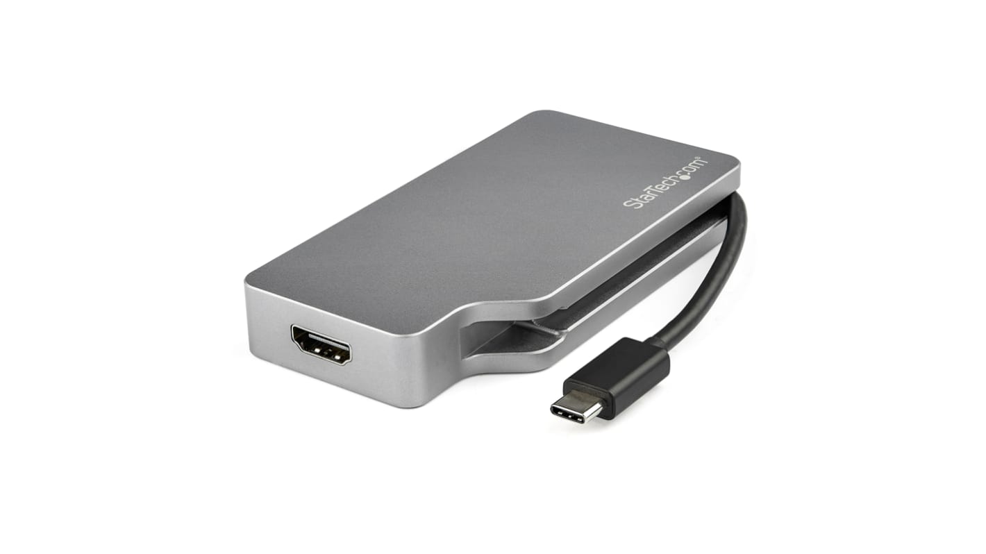 StarTech.com USB C to DVI, HDMI, VGA Adapter, USB 3.1, 1 Supported Display(s) - 4K @ 30Hz