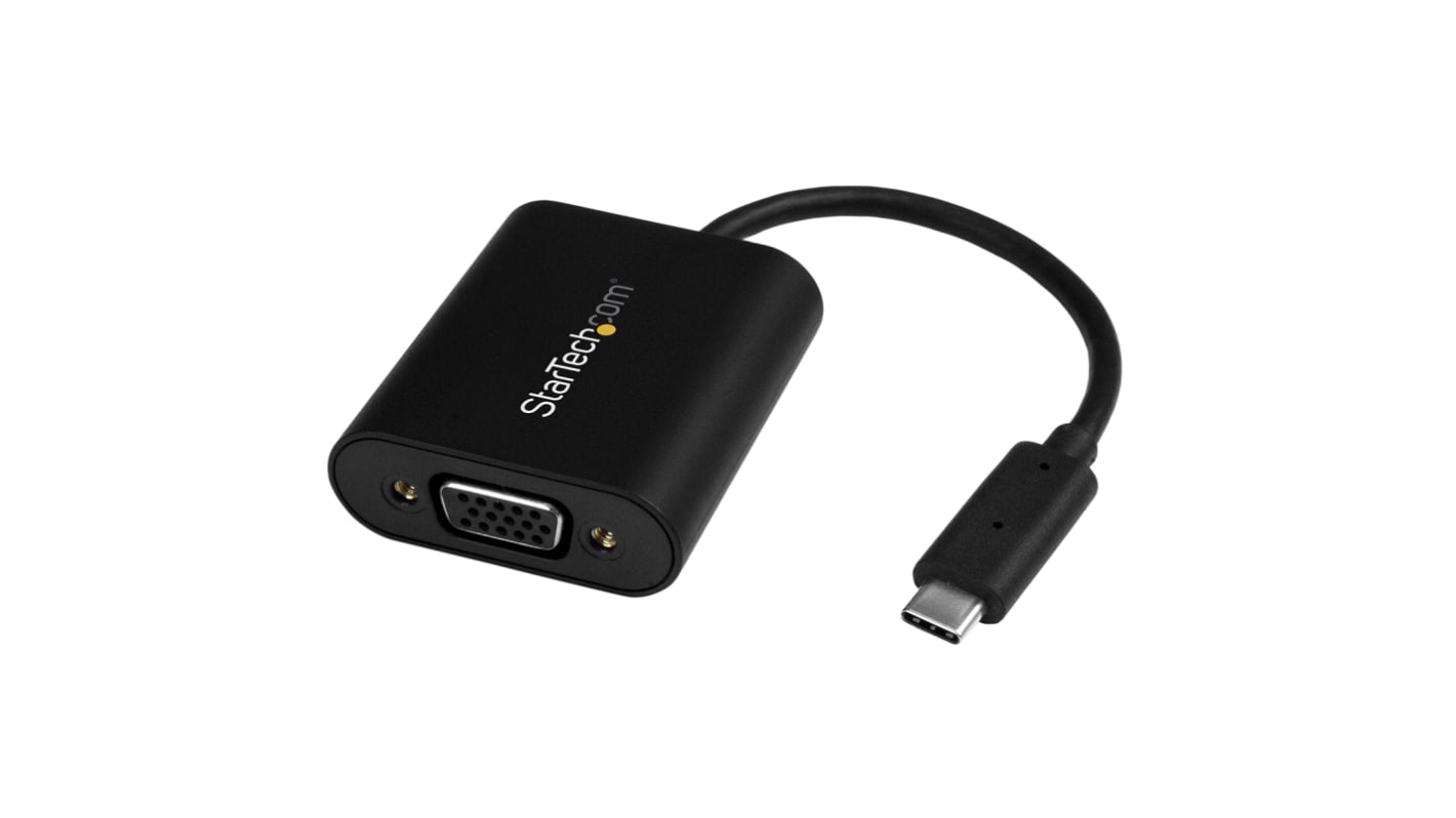 StarTech.com USB C to VGA Adapter, USB 3.1, 1 Supported Display(s) - 1920 x 1200