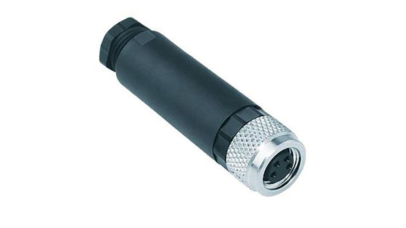 RS PRO Circular Connector, 4 Contacts, Cable Mount, M8 Connector, Socket, Female, IP67