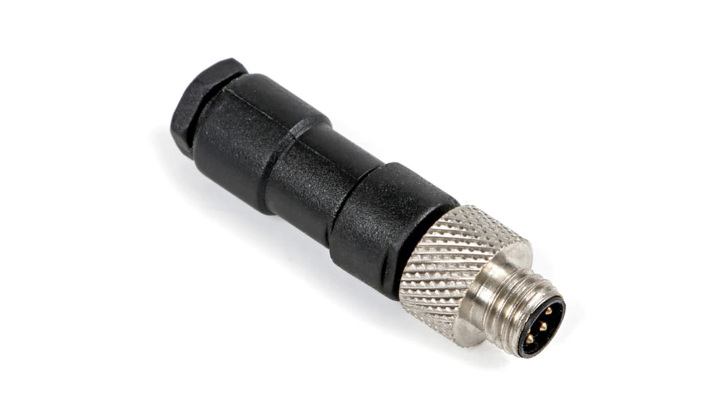 RS PRO Circular Connector, 4 Contacts, Cable Mount, M8 Connector, Plug, Male, IP67