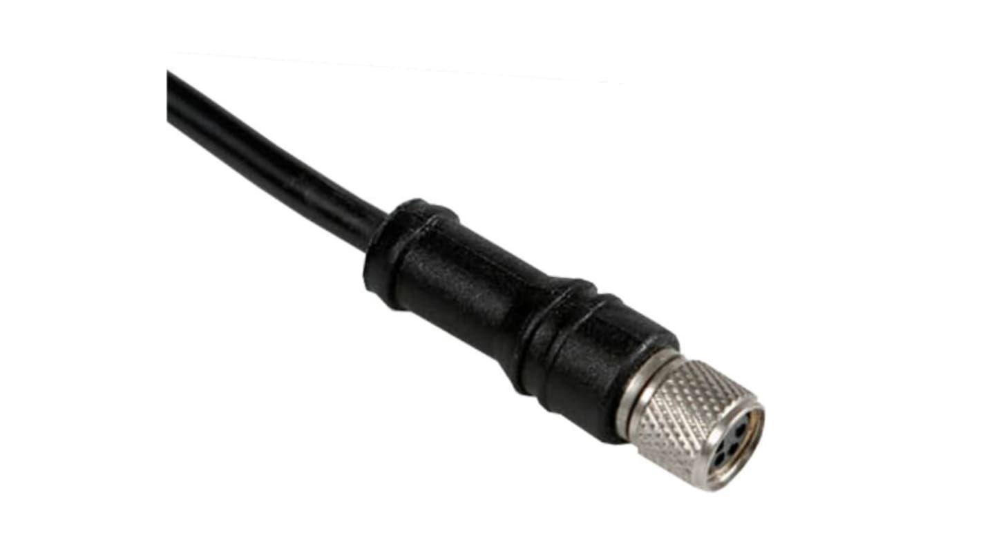 RS PRO Straight Female 4 way M8 to Unterminated Sensor Actuator Cable, 5m