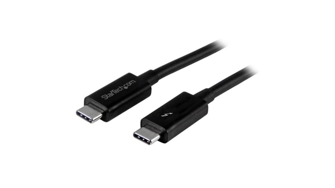 Kabel USB Złącze A Thunderbolt 3 Złącze B Thunderbolt 3 dł. 1m USB 3.1