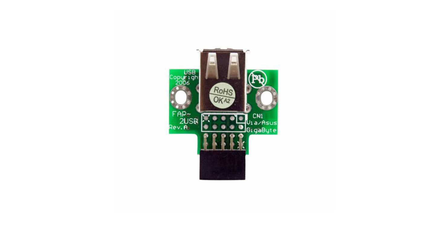 StarTech.com- Dual Port Type A 2.0 USB Connector