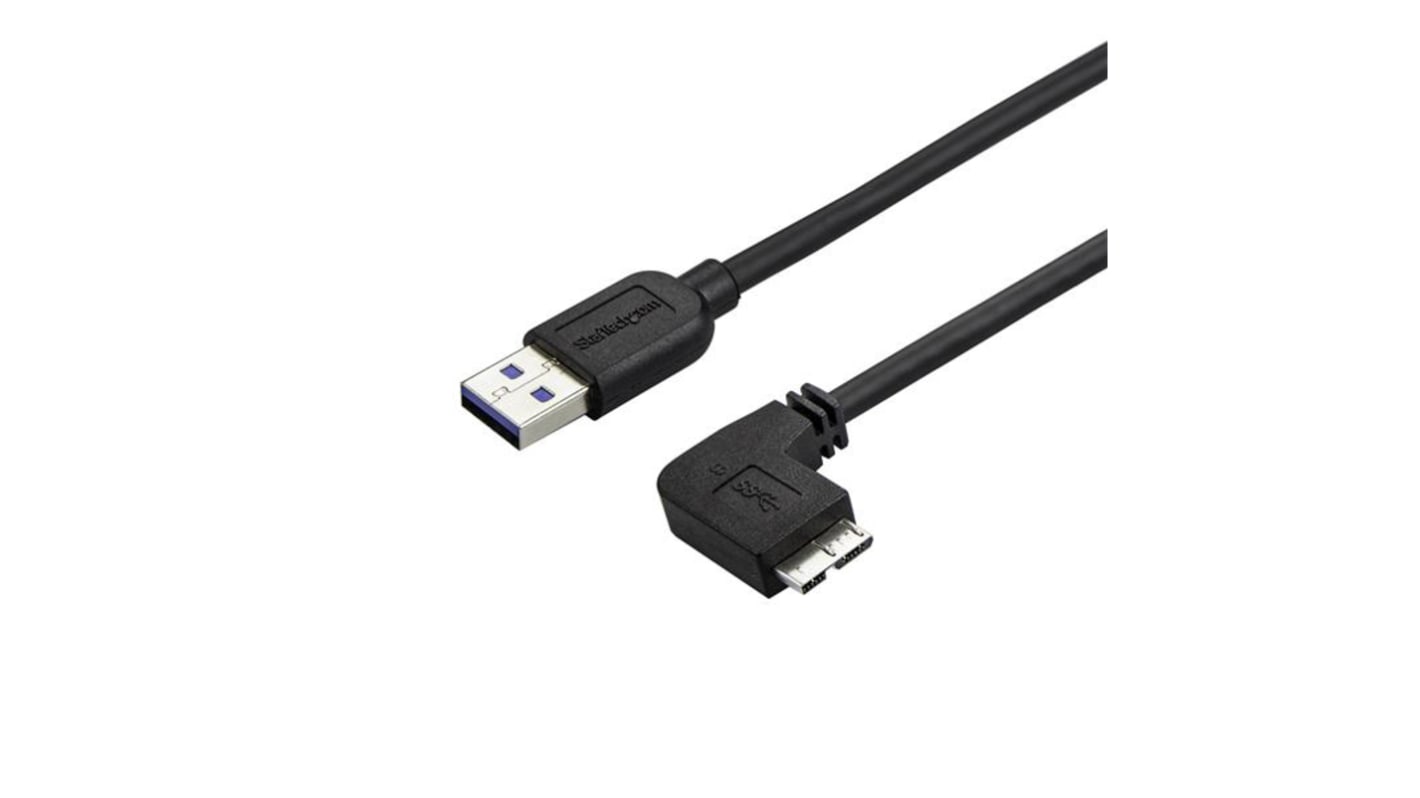 Cavo USB Startech USB A/Micro USB B, L. 2m, col. Nero