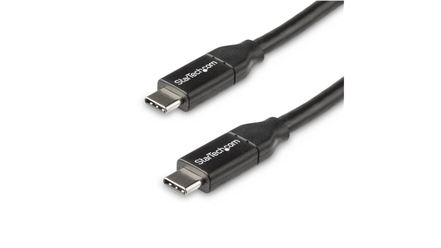 StarTech.com USB 2.0, Male USB C to Male USB C, 480Mbps, 500mm