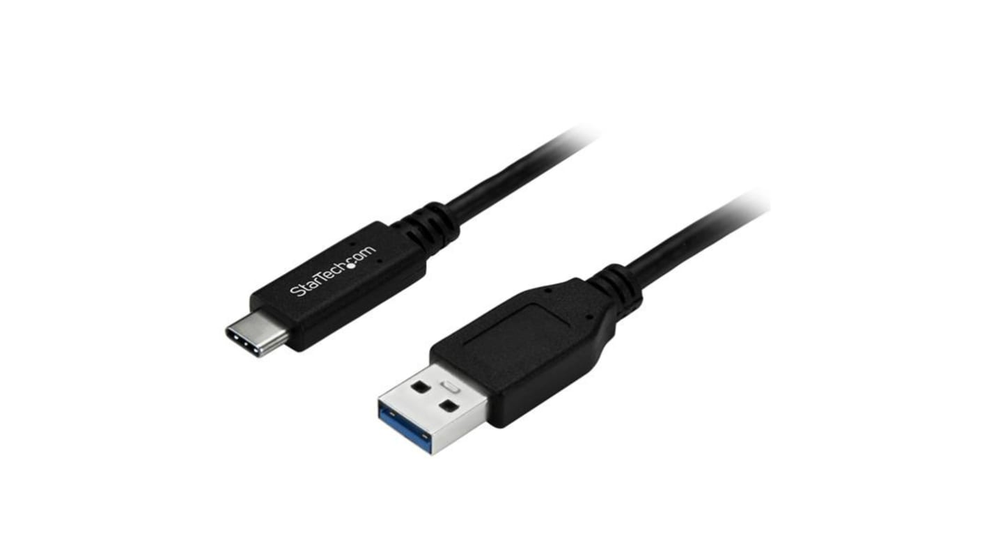 StarTech.com USB 3.0, Male USB A to Male USB C, 5Gbps, 1m