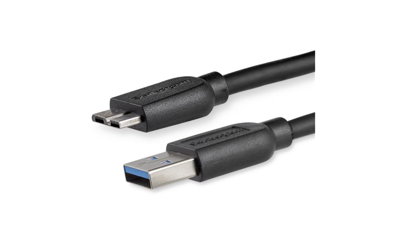 StarTech.com USBケーブル, USB A → Micro USB B, USB3AUB2MS