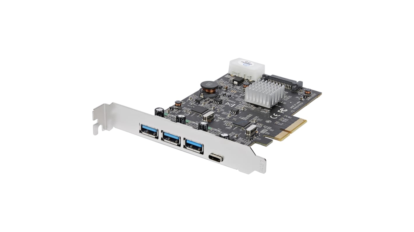 StarTech.com 4 Port USB A, USB C PCIe USB 3.1  Card