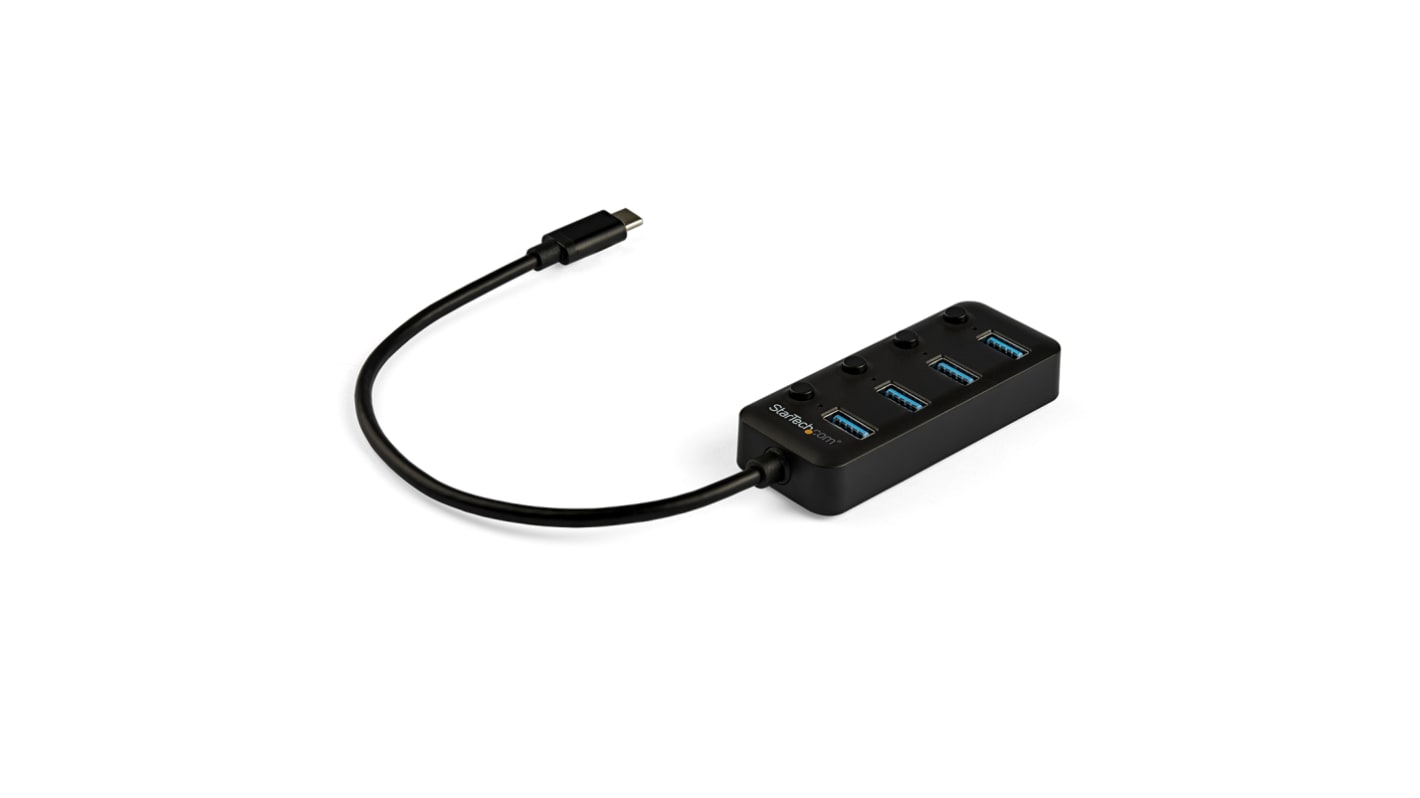 Hub USB StarTech.com, HB30C4AIB, USB 3.0 4 Bus USB USB A