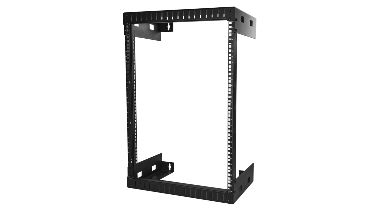 StarTech.com Black 15U Steel Server Rack , with 2-Post Frame