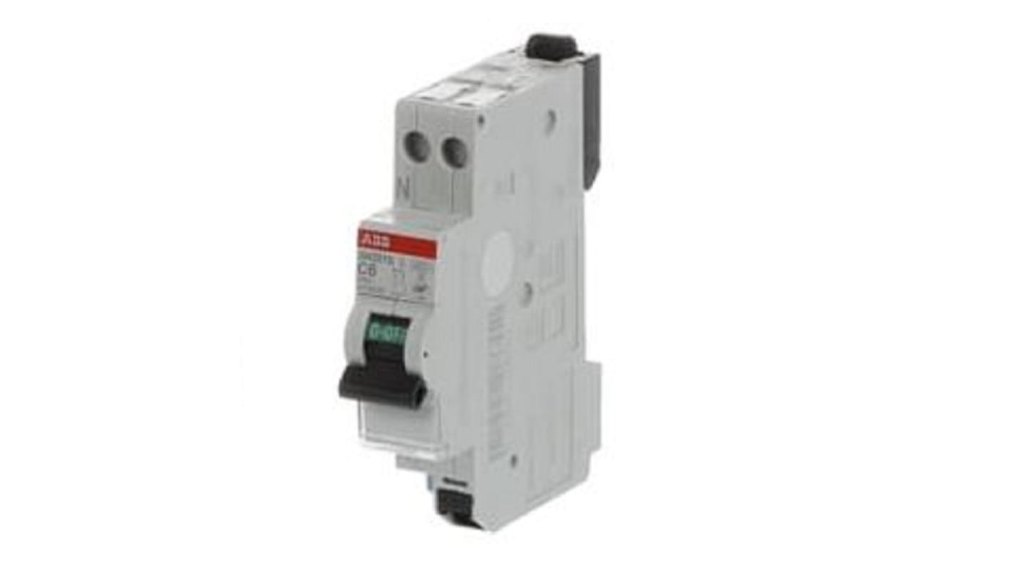 Interruttore magnetotermico ABB 1+N 6A 4,5 kA, Tipo C