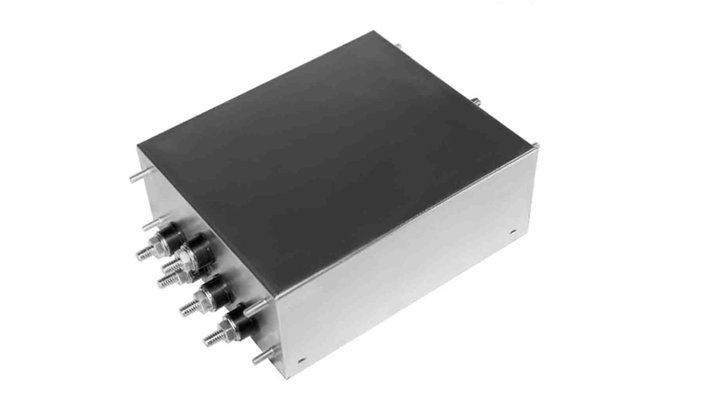 TE Connectivity, Corcom EP 3A 250 V ac 50/60Hz, Flange Mount RFI Filter, Fast-On, Single Phase