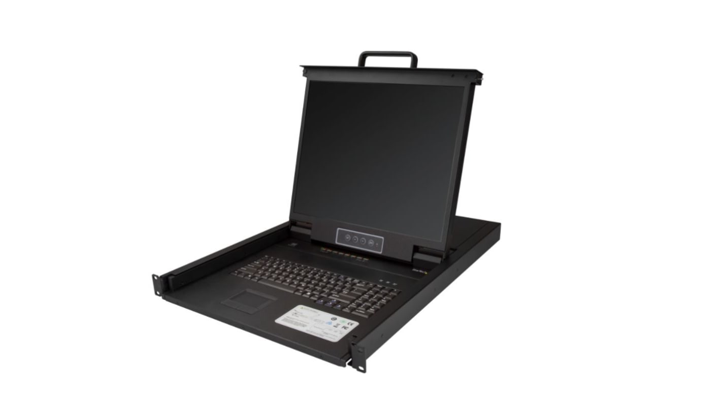 StarTech.com 8 Port PS/2, USB VGA Console, 1280 x 1024 Maximum Resolution