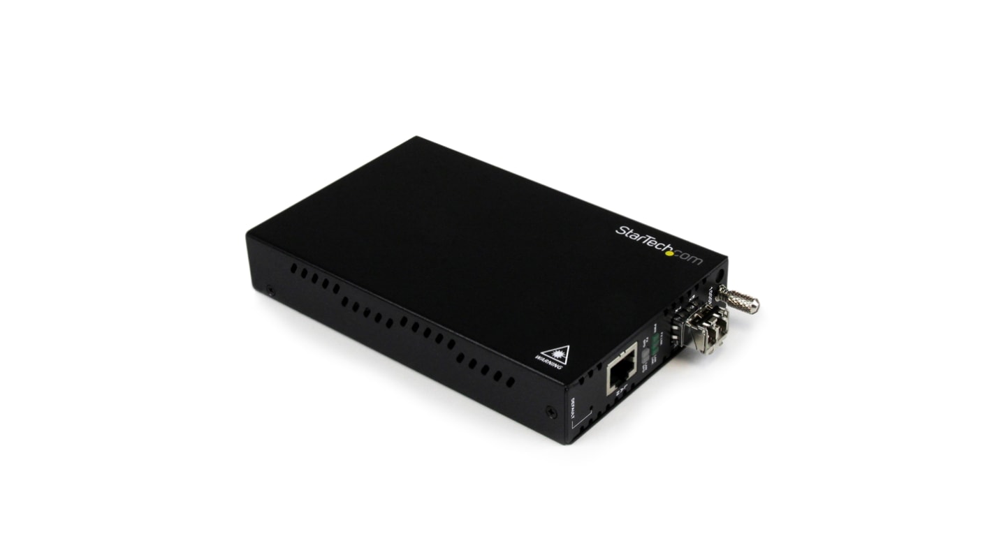 StarTech.com LC, RJ45 Media Converter, Multi Mode, 1000Mbit/s, Full Duplex 550m