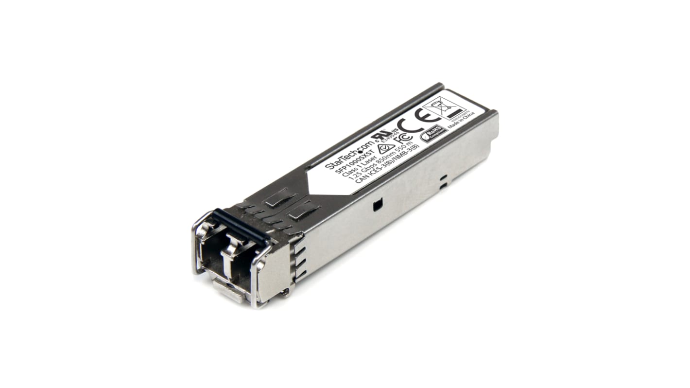 StarTech.com MSA Compatible LC Multi Mode Transceiver Module, Full Duplex, 1000Mbit/s