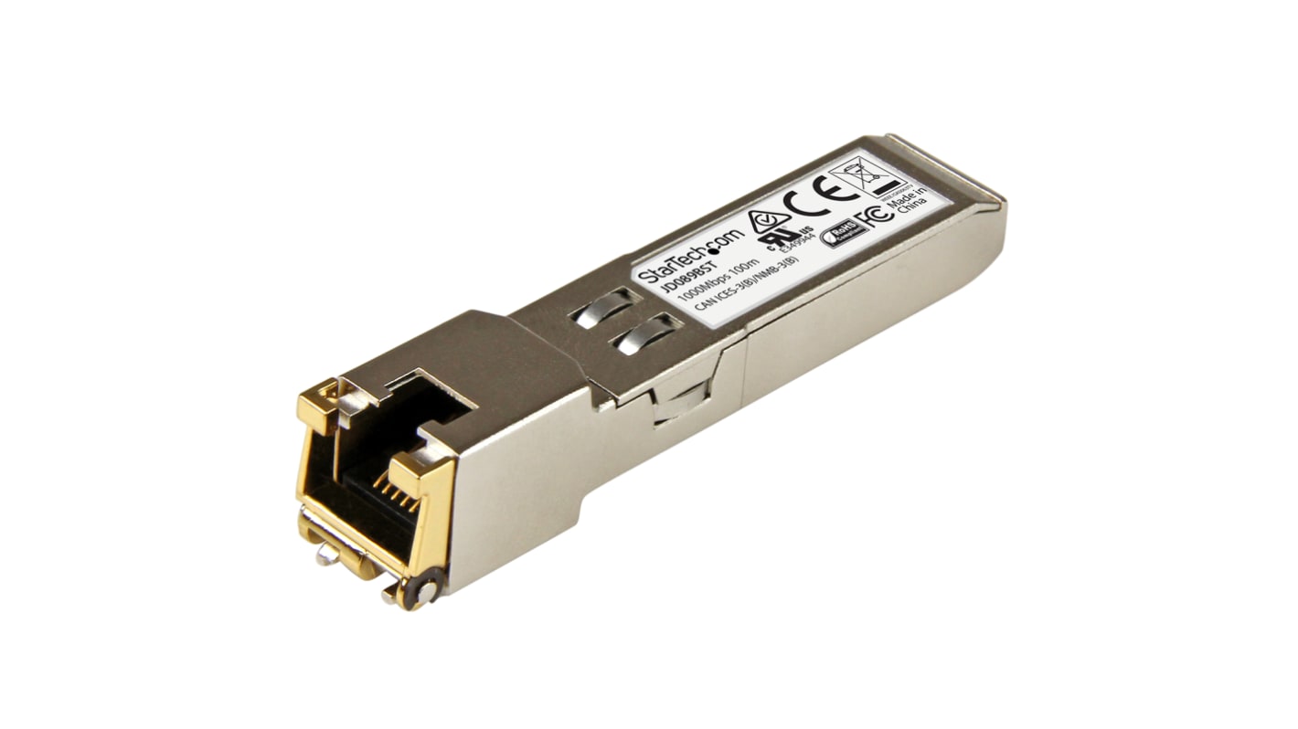 StarTech.com HP Compatible RJ45 Transceiver Module, Full Duplex, 10/100/1000Mbit/s
