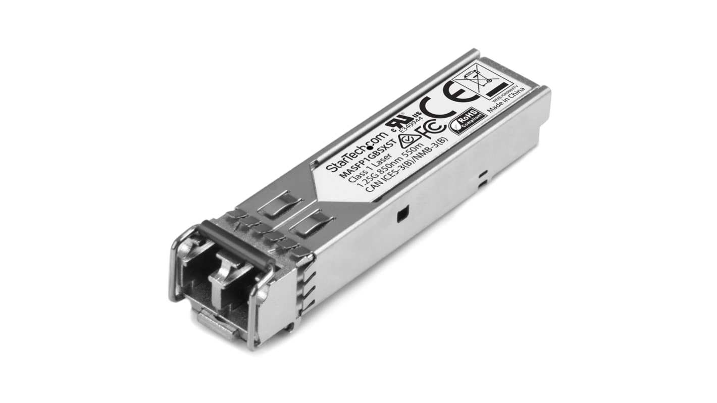 StarTech.com Cisco Compatible LC Multi Mode Transceiver Module, Full Duplex, 1000Mbit/s