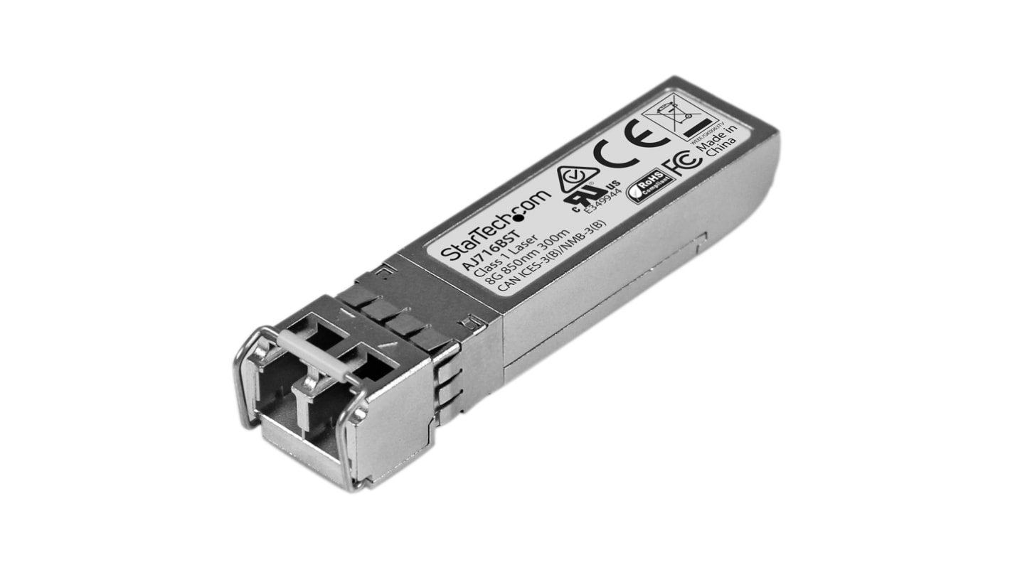 StarTech.com HP Compatible LC Multi Mode Transceiver Module, Full Duplex, 8000Mbit/s