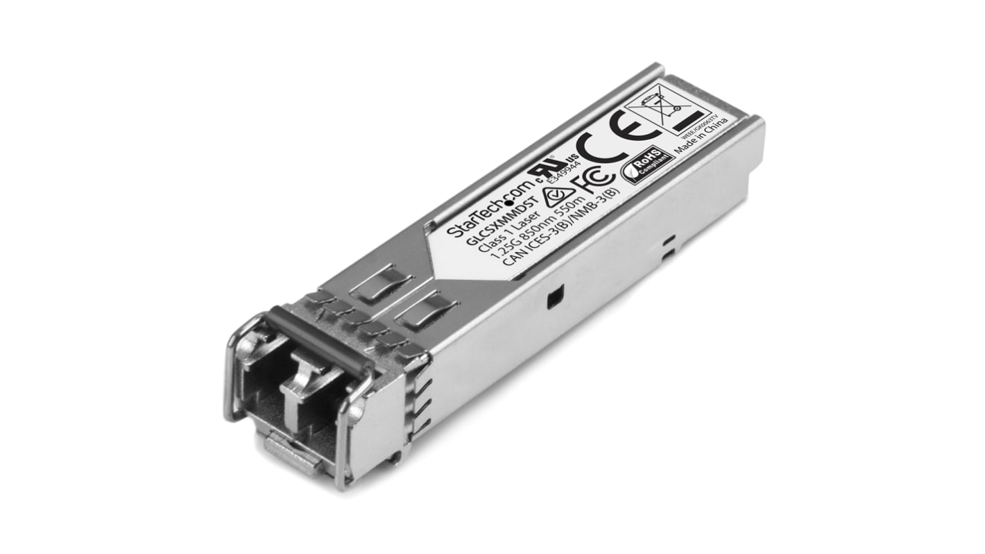 StarTech.com Cisco Compatible LC Multi Mode Transceiver Module, Full Duplex, 1000Mbit/s