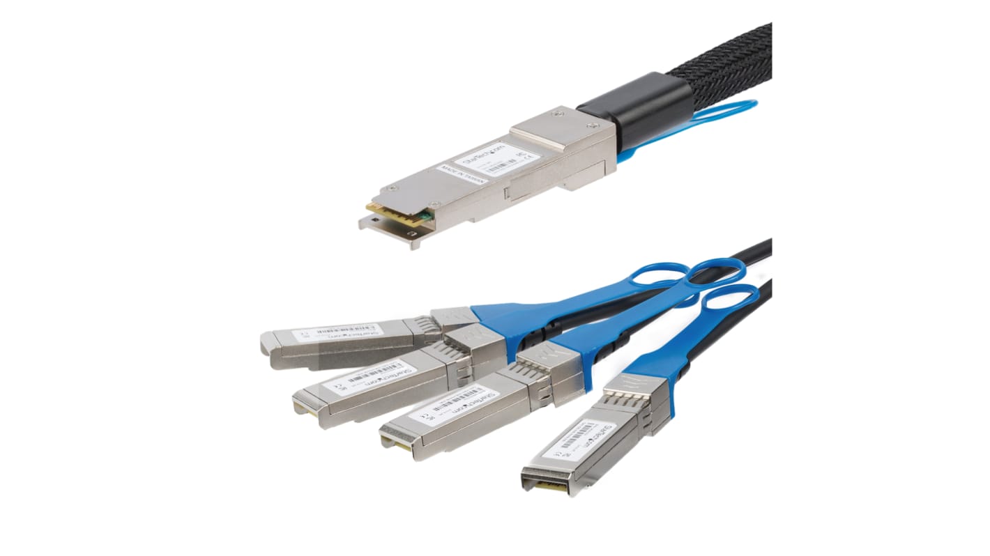 Transceiver Startech QSFP Cuivre 40000Mbit/s compatible avec MSA