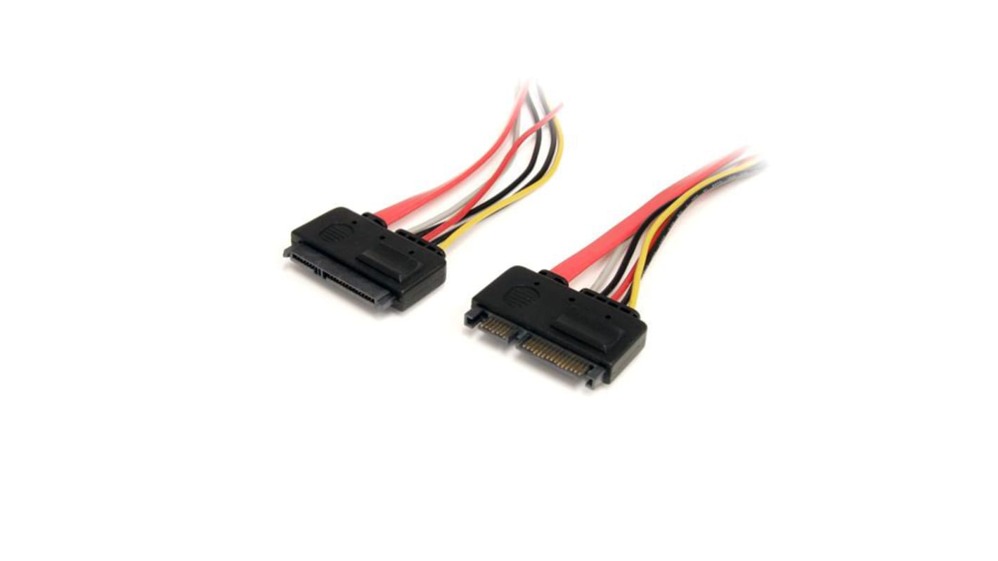 StarTech.com SATA-Kabel SATA Data, SATA Power SATA Data, SATA Power Buchse Stecker 7 x 7;15, 300mm