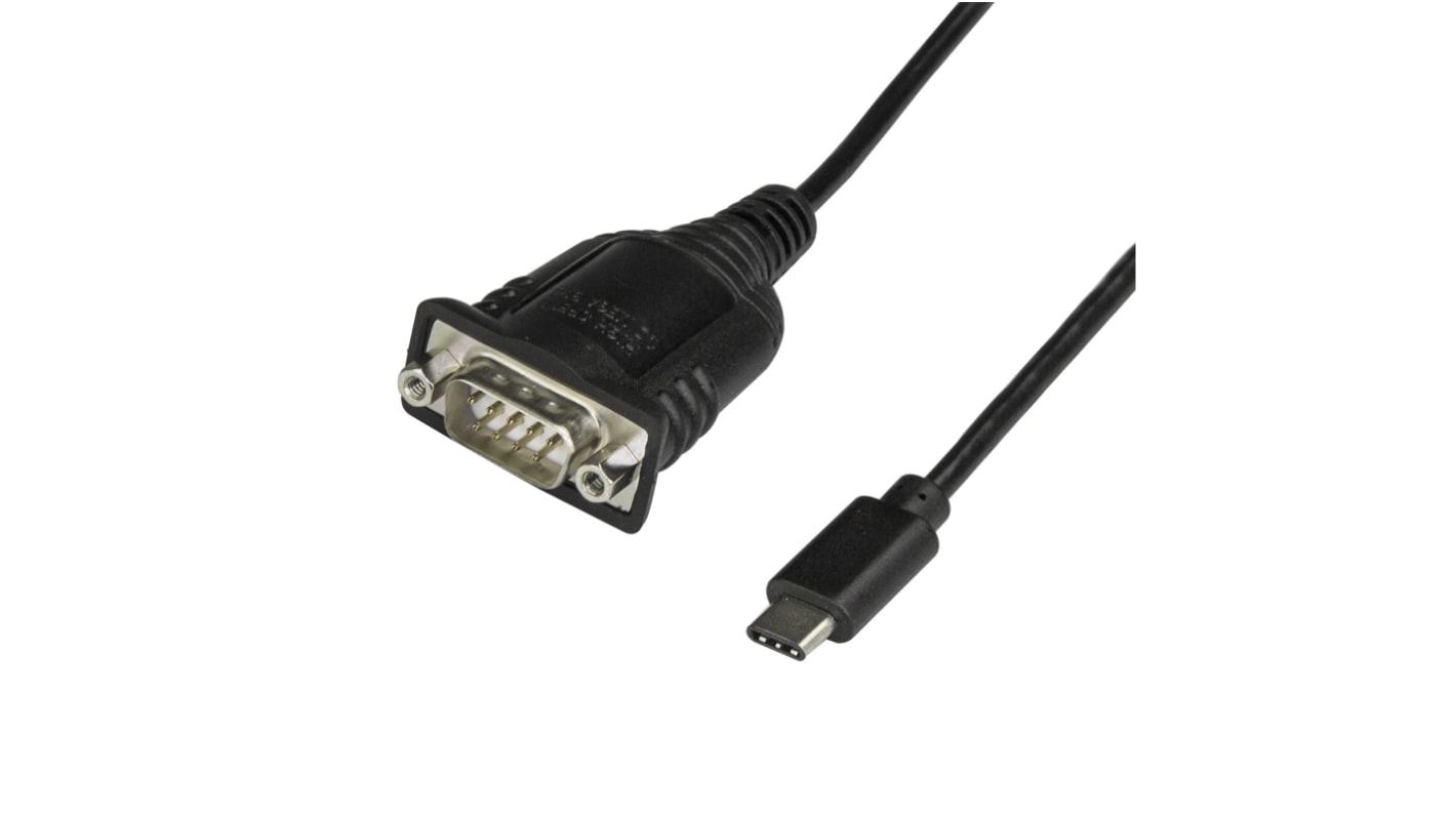 StarTech.com Schnittstellenkonverter, USB C, Sub-D 9-polig, Stecker, Stecker