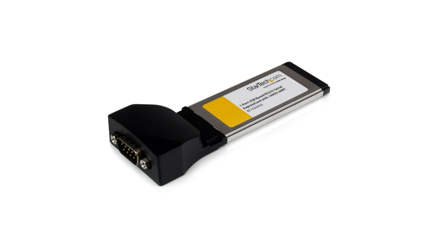 Karta szeregowa, RS232, l. portów: 1, 460.8kbit/s, FIFO: 512 B, magistrala: ExpressCard, Szeregowe