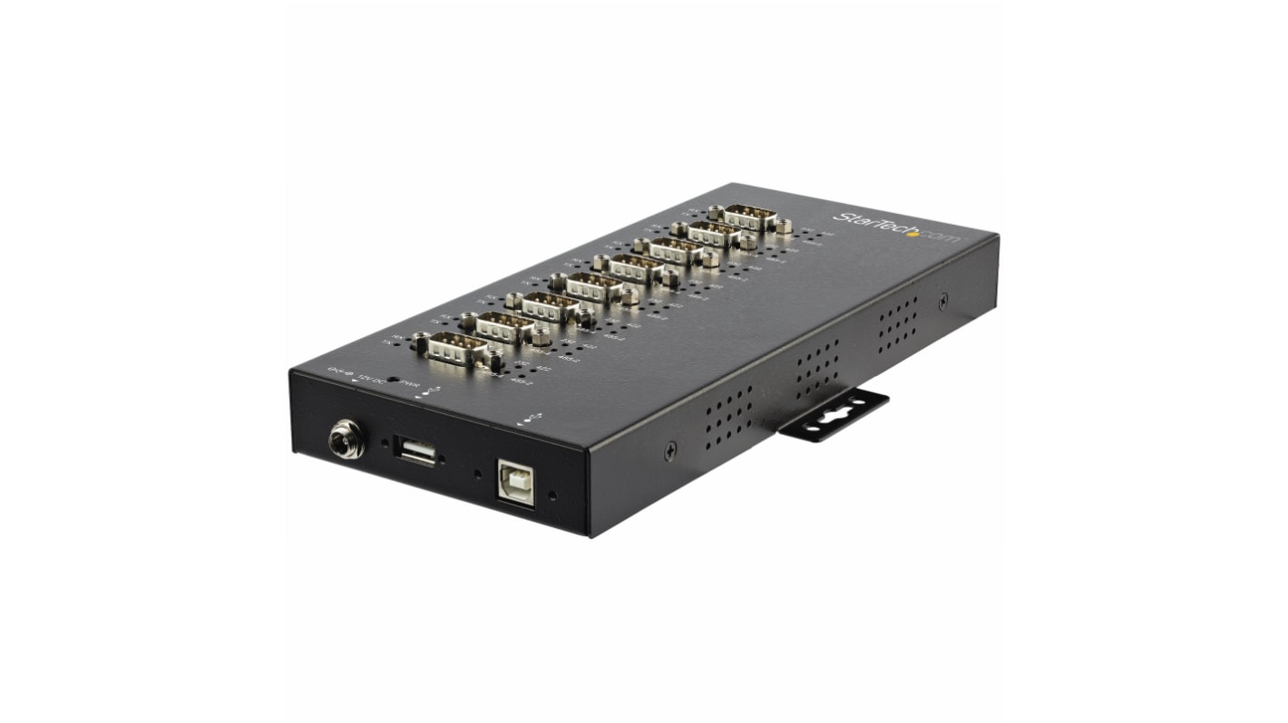 StarTech.com RS232, RS422, RS485 USB B Male to D-sub, 9 Pin Male Interface Converter