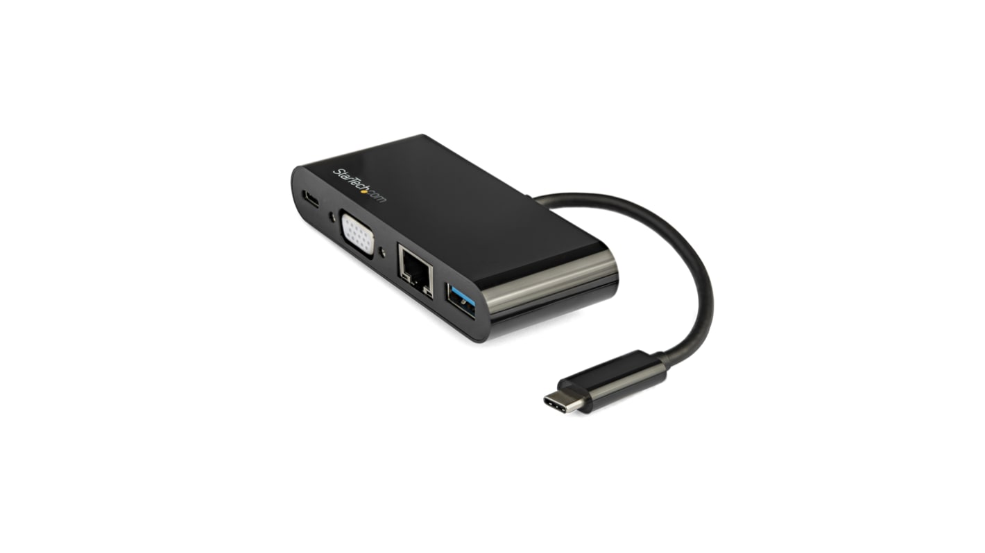 Stacja dokująca, magistrala: USB-C, 1920 x 1200, USB: 1, typ: USB A, USB C, standard: USB 3.0