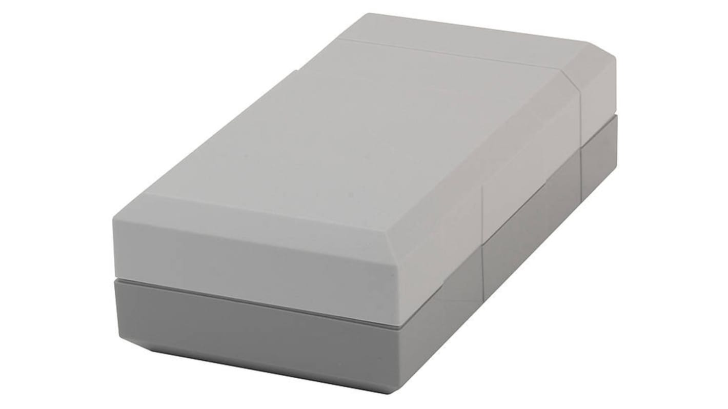 Bopla Elegant Series Grey Polystyrene Enclosure, IP40, Grey Lid, 125 x 67 x 50mm