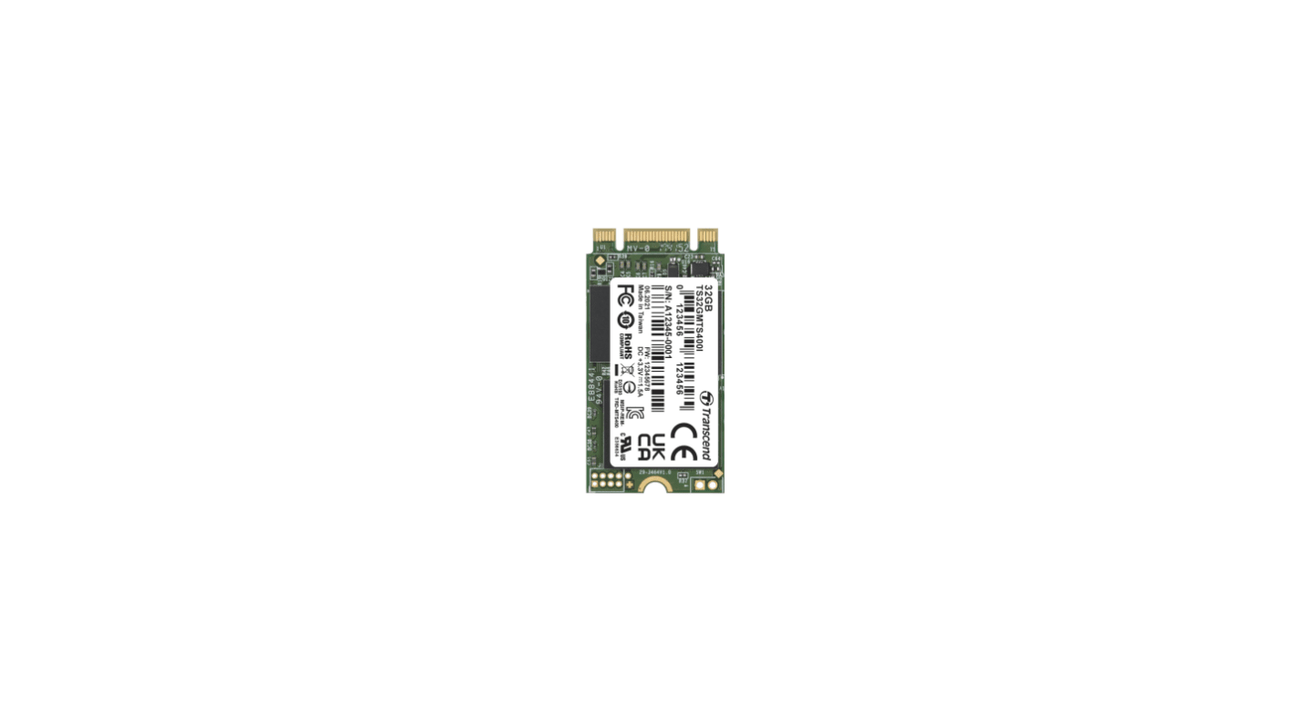 Transcend MTS400I M.2 32 GB Internal SSD Hard Drive