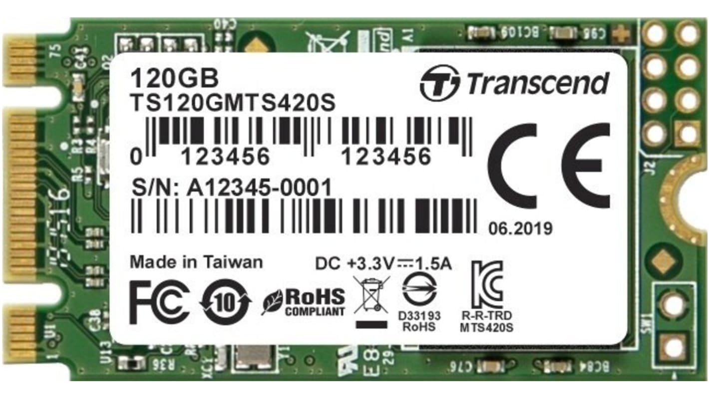 Transcend MTS420S M.2 120 GB Internal SSD