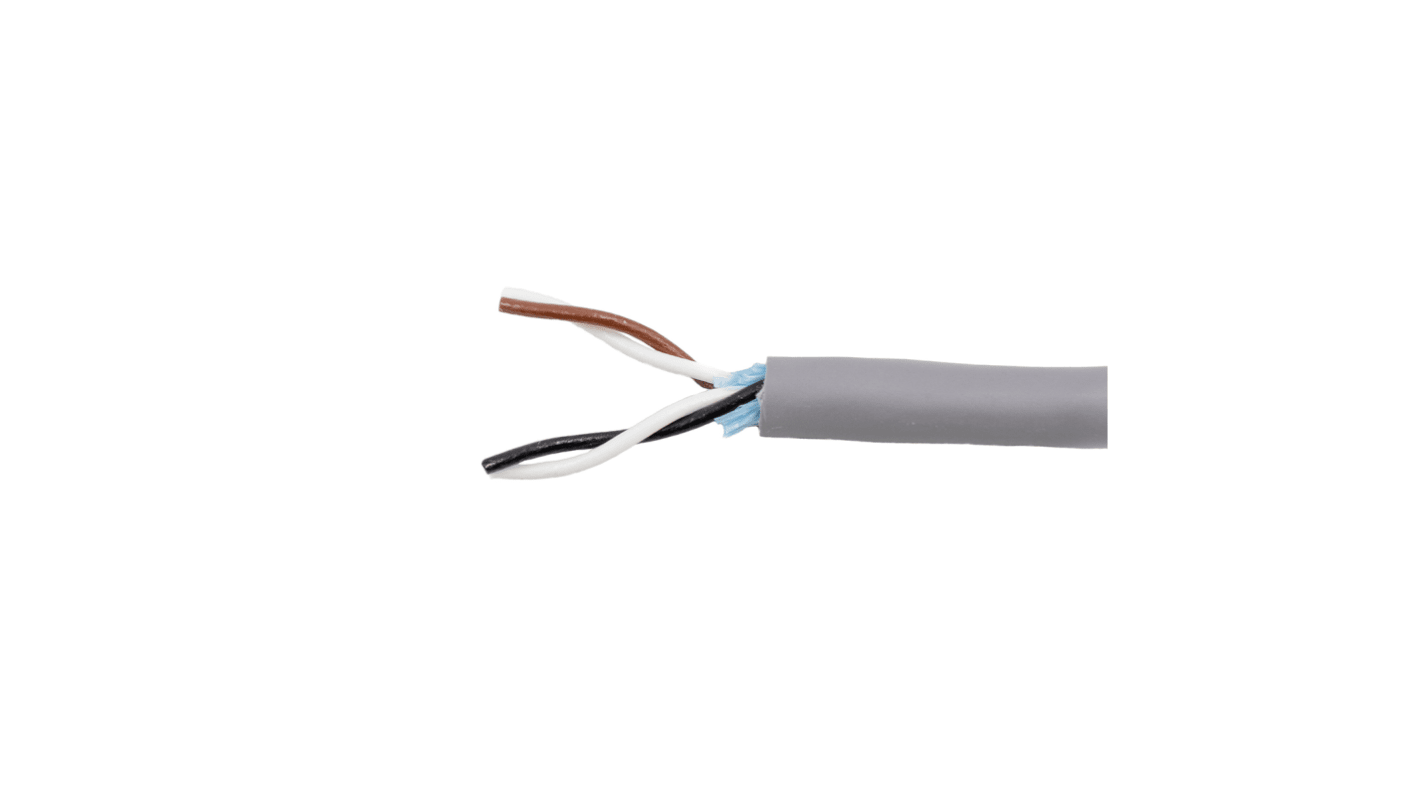 Alpha Wire Alpha Essentials Communication & Control Series Data Cable, 3 Pairs, 6 Cores, 0.35 mm², Unscreened, 22 AWG,