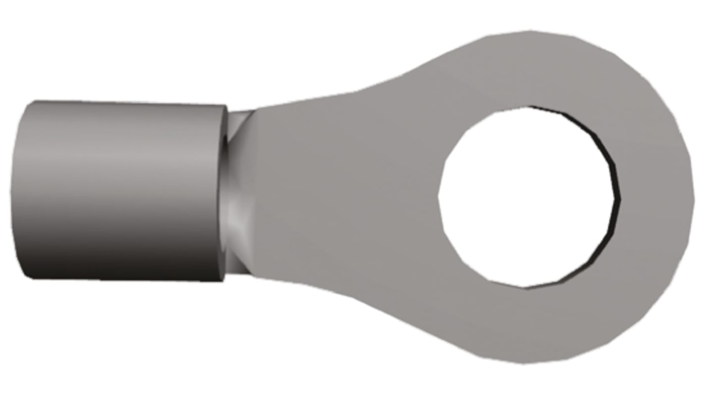 TE Connectivity, SOLISTRAND Uninsulated Ring Terminal, 8mm Stud Size, 6.64mm² to 10.5mm² Wire Size