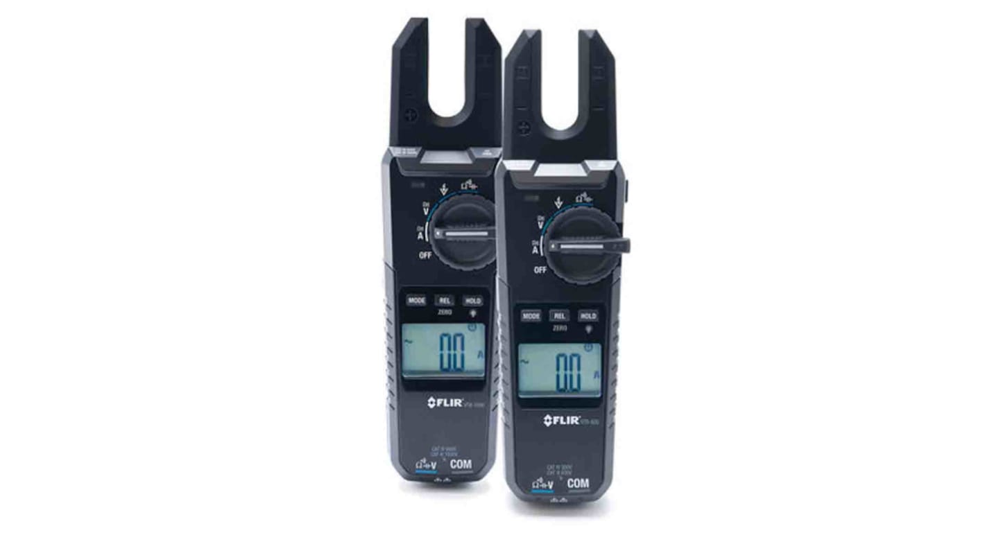 Klešťový měřicí přístroj, CAT III 1000V FLIR VT8, s DKD kalibrací