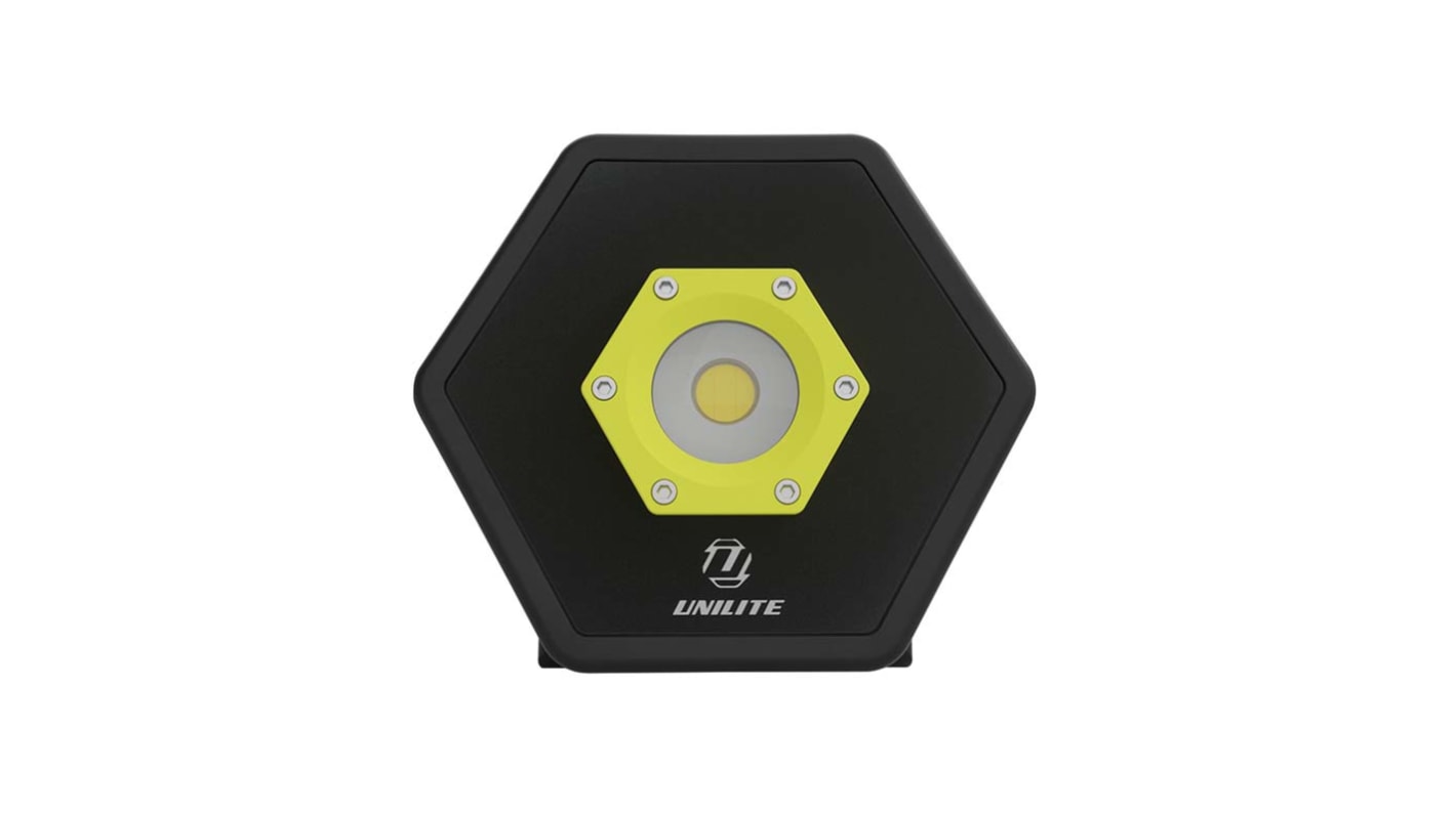 Unilite SLR LED Baustrahler 3,7 V Akku 1300 Lumen, 184 mm x 194mm x 49 mm
