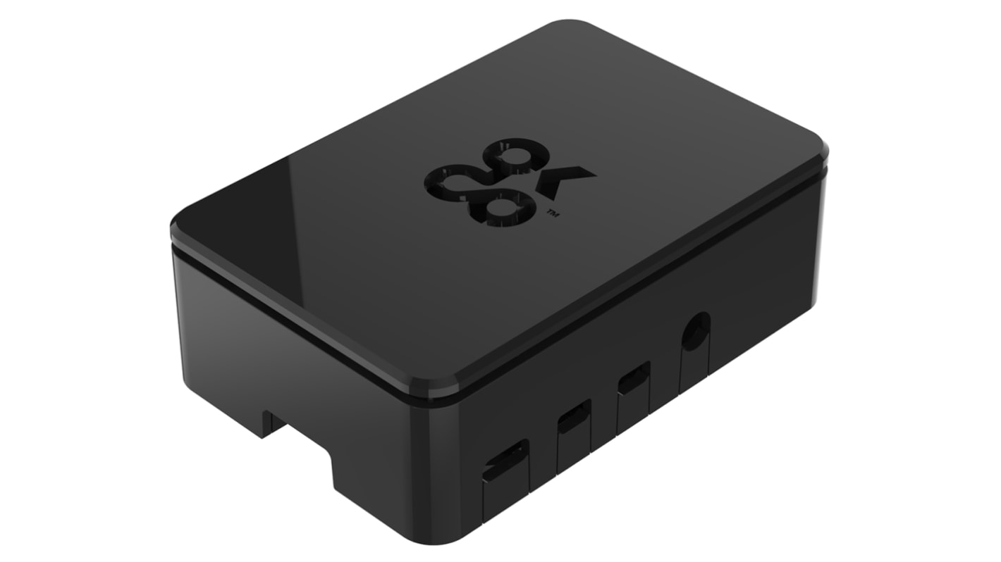 Okdo Sort ABS Raspberry Pi-kabinet Pi 4 Standard