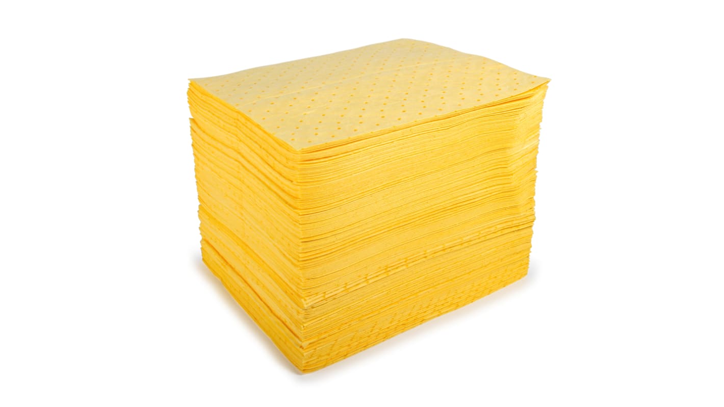 Kit controllo perdite RS PRO Classic 50 x 40 cm, capacità assorbente 0,5 l (Per tampone), per Industria chimica