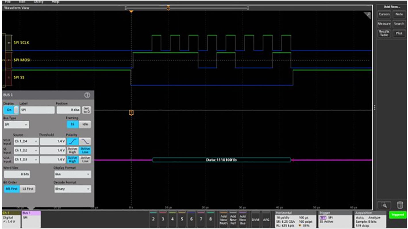 Tektronix Power Analysis Oscilloscope Software for Use with 4 Series MSO