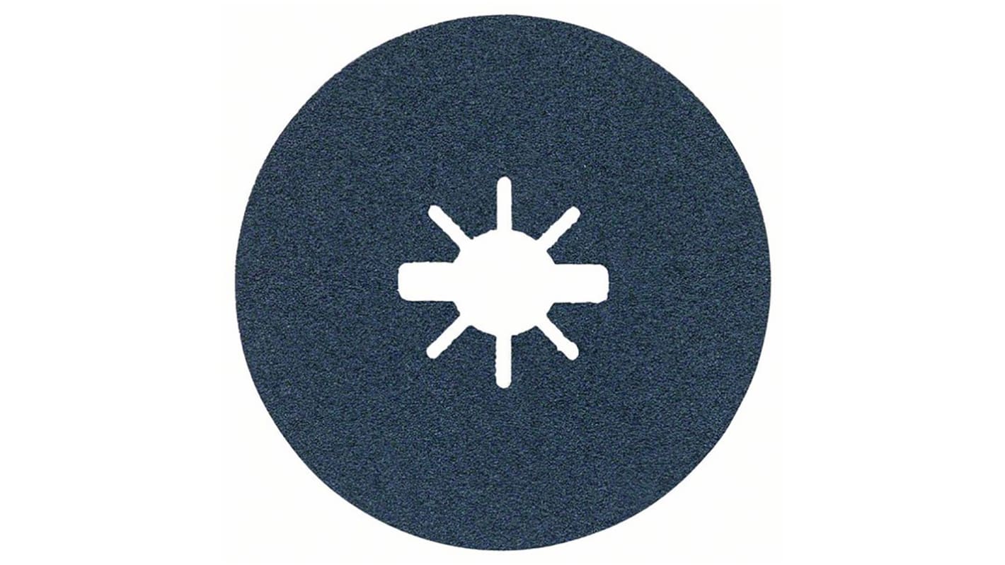 Bosch X-Lock Zirconia Sanding Disc, 125mm, Coarse Grade, P80 Grit, 50 in pack