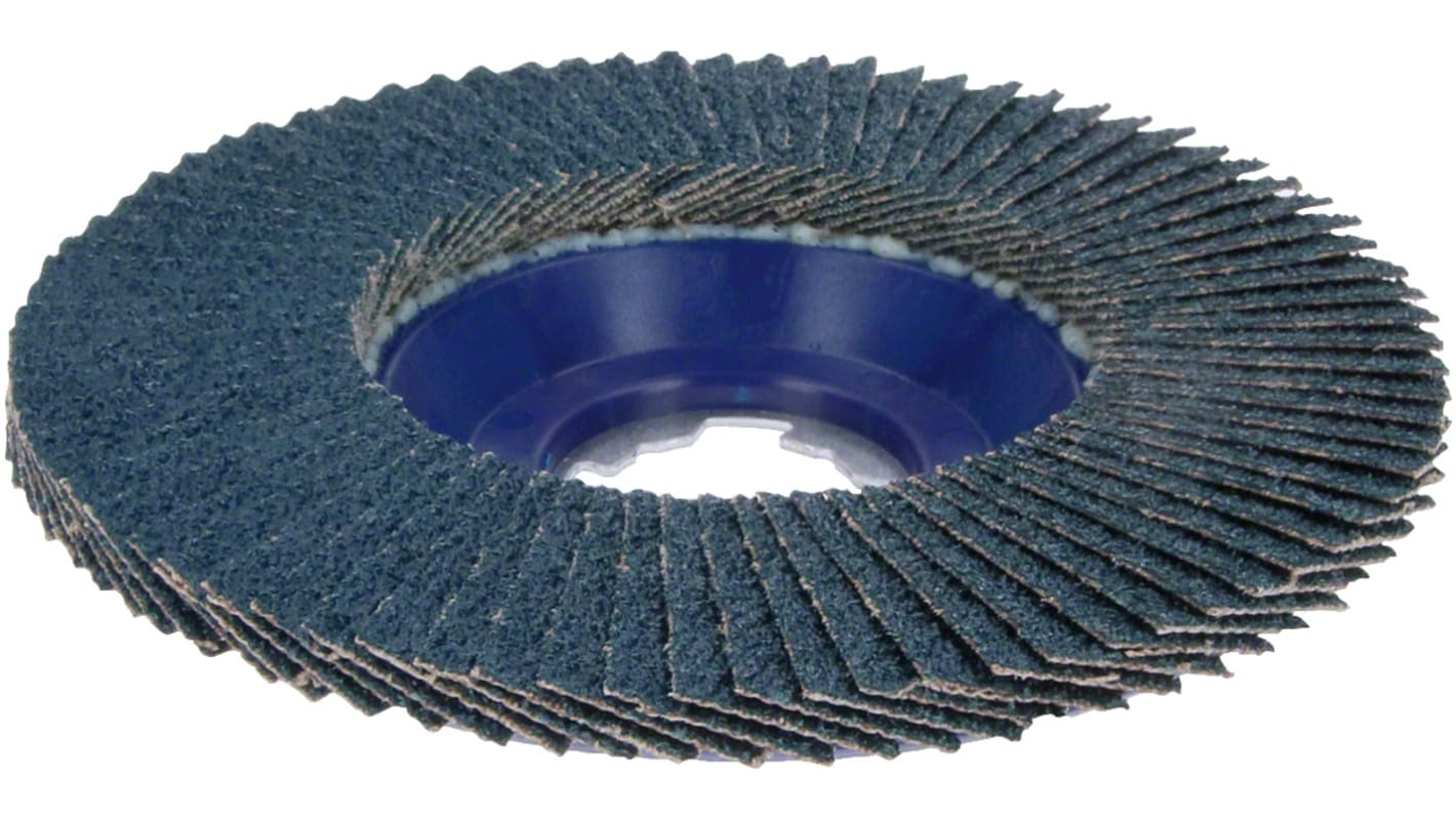 Bosch X-Lock Zirconia Aluminium Flap Disc, 125mm, P40 Grit
